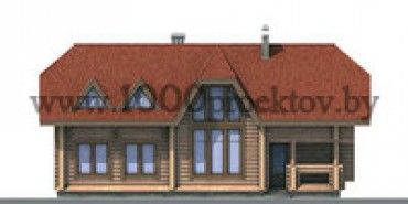 Проект деревянного дома 1037