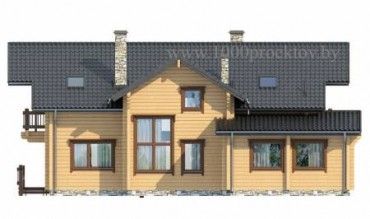 Проект деревянного дома 1612