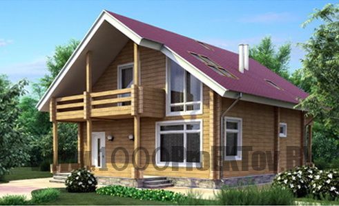Проект деревянного дома 1032