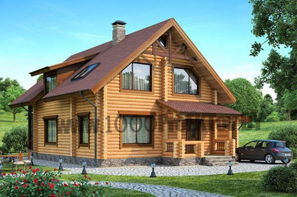 Проект деревянного дома 1029