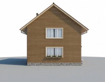 Проект деревянного дома 10-2097