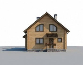 Проект деревянного дома 10-2123-4