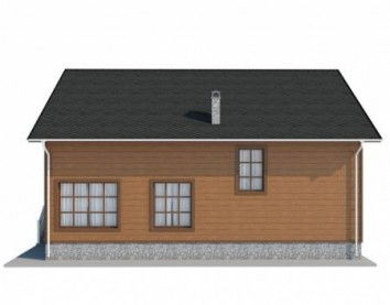 Проект деревянного дома 10-2132